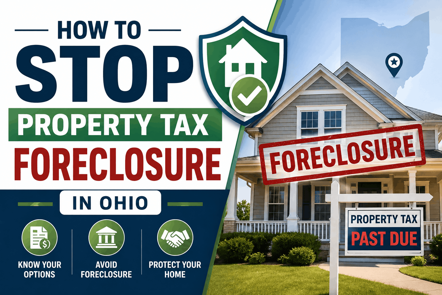 How to stop property tax foreclosure in Ohio