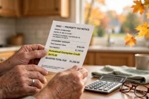 Ohio One-Time Homestead Tax Credit 2027: Who Gets It, How Much, and When